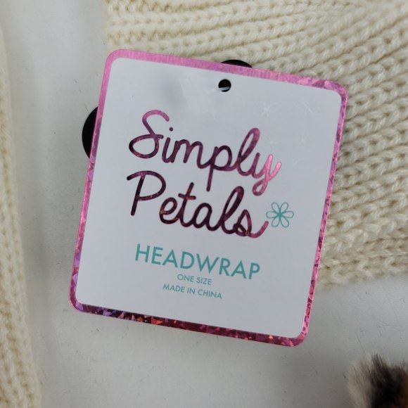 New Lot Womens Willow & Ruby Leopard Mittens + Simply Petals Scarf & Headwrap - Picture 9 of 10